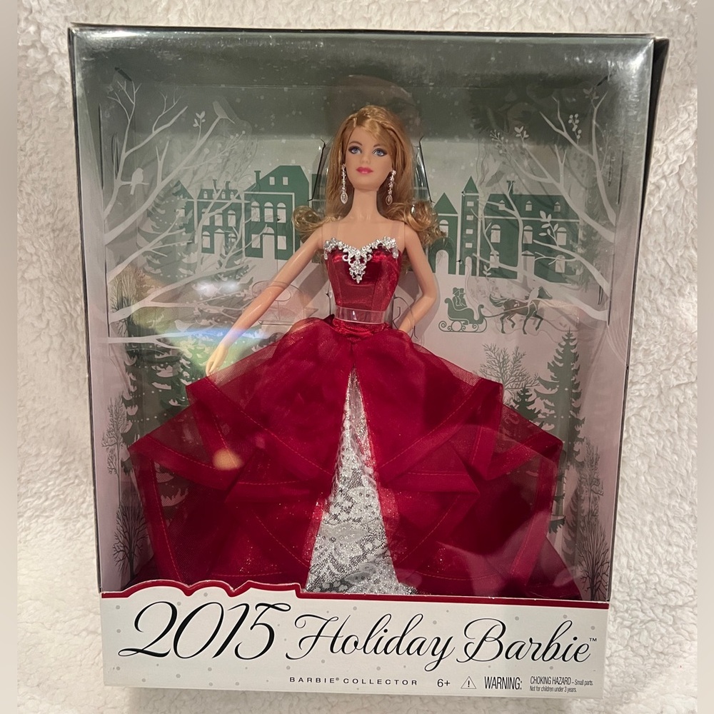 Mattel 2015 Holiday Barbie Collectors Edition Doll-NEW IN BOX
